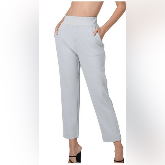 Zenana Outfitters Pants - NWOT! Zenana Women High Waisted Stretch Banded Waist Pull-On Office Pants Medium